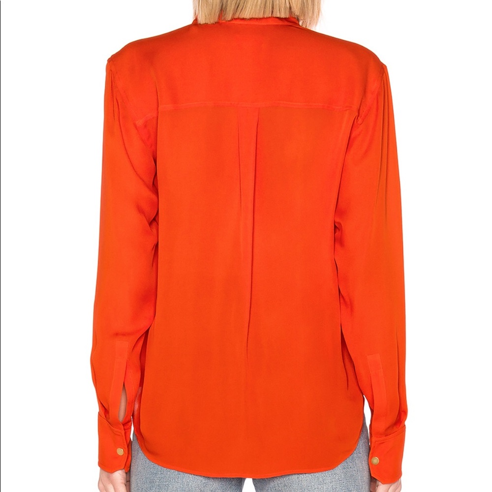 A.L.C. Luca Top In Poppy In Size 0 - image 4